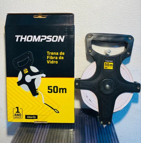 Trena 50m de fibra aberta Nova thompson 
