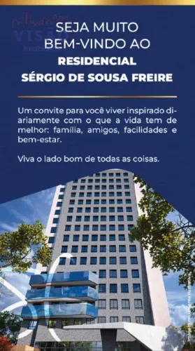 VENDE-SE O LANÇAMENTO RESIDENCIAL SERGIO FREIRE DE SOUSA