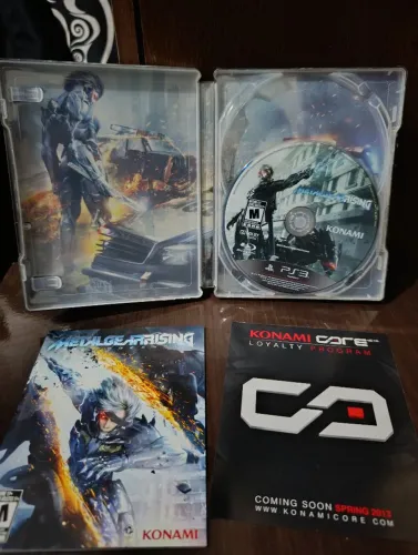 Metal gear rising steelbook ps3
