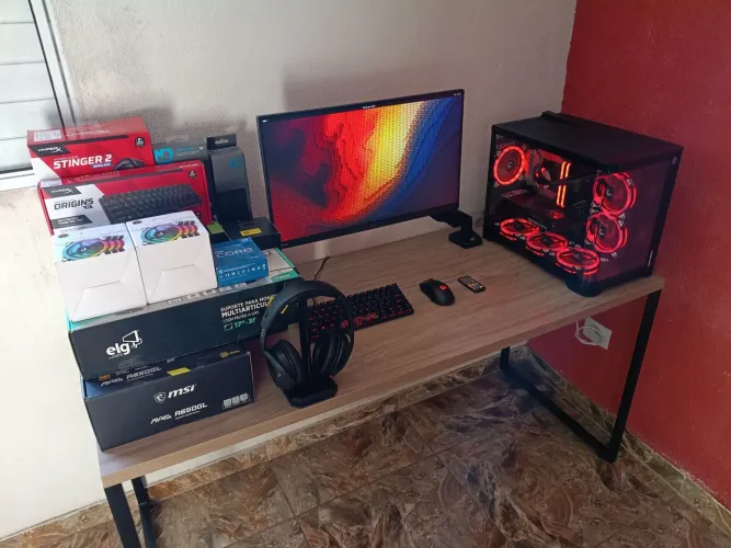 PC Gamer Completo i7 12700K + RTX 4060 + 32GB + Monitor 180Hz + Acessórios e Periféricos