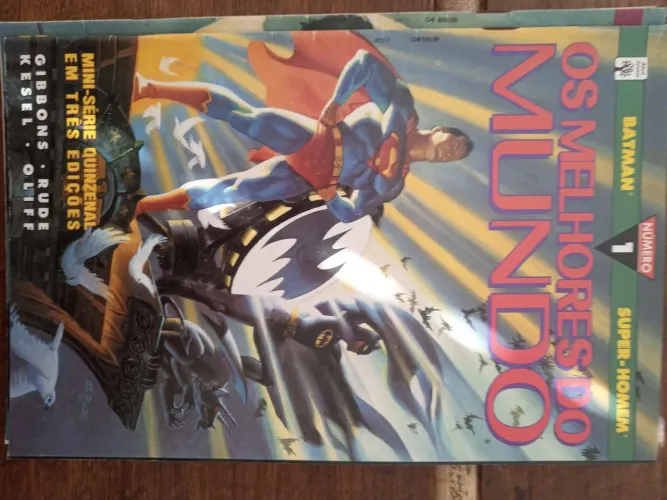 Mini-série quinzenal em 3 edições Batman e Super-Homem - Os Melhores do Mundo