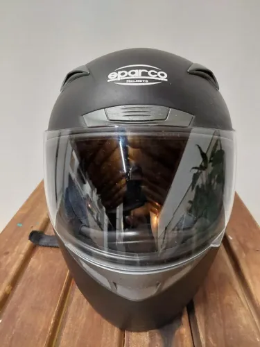 Kit Kart | Capacete Sparco Club X1 Macacão Luva Protetor de Costela Cronômetro Balaclava