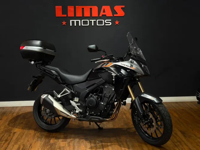CB 500X Prata 2023 ABS - Apenas 8.400 KM.