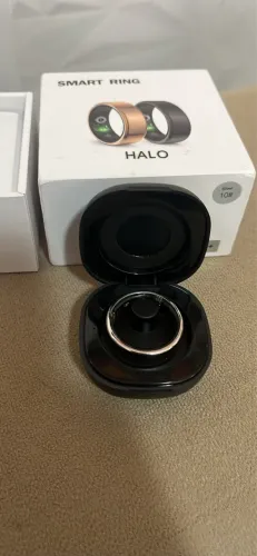 Smart Ring R02+ Tam. 10 - Saúde, Sono e Apple Saúde - Pouco Uso
