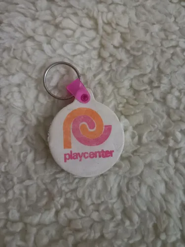 Chaveiro  antigo do Playcenter - Relíquia de Época ( original)
