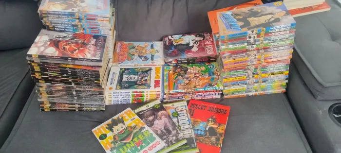 Coleção de Mangás Panini ? Reborn, Kuroko, AOT e AssClass