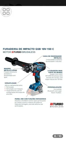 Ferramentas elétricas 