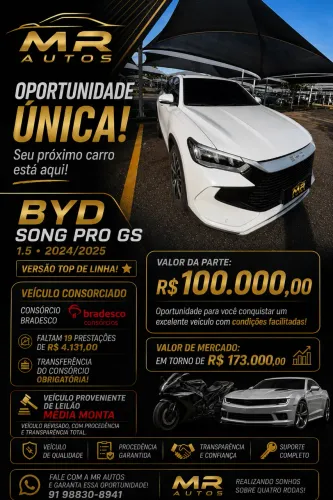 BYD Song Pro GS 1.5 16V Aut. (hibrido) 2025