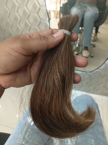 Cabelo para doação 40 gramas/18 cm alterado com Biondina
