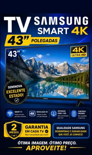Televisão 43 4k Samsung