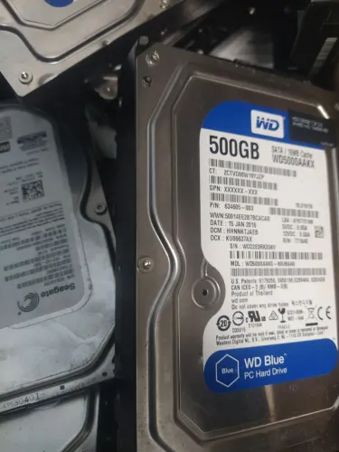 HDs de 500 GB 