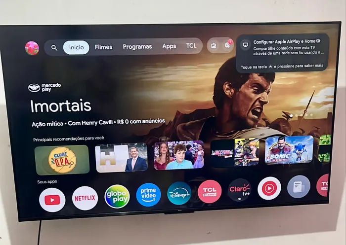 ? TV TCL 50" Smart 4K