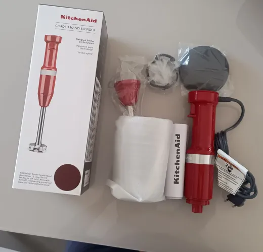 Mixer KitchenAid KEB53A vermelho 127V zero