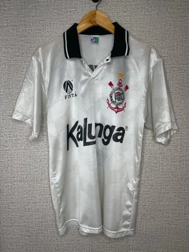 camisa corinthians 1992 finta kalunga original tamanho m
