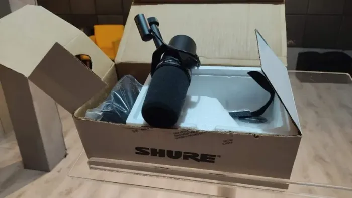 Microfone SM7B Shure Original na Caixa