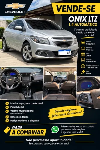 Chevrolet Prisma Sed. LTZ 1.4 8V Flexpower 4P Aut. 2014
