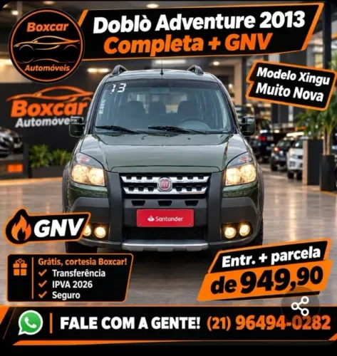 Fiat Doblo Adv/adv Tryon/locker 1.8 Flex 2013