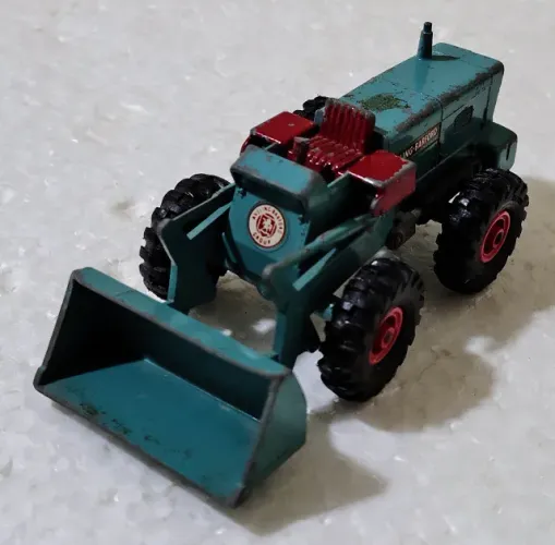 Matchbox Lesney King Size England - Aveling-Barford Tractor Shovel K-10