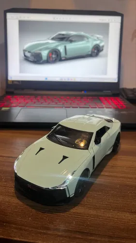 Miniatura carro Nissan GT-50