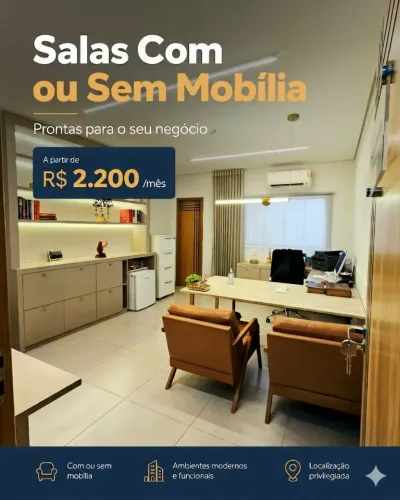 Salas Comerciais Prontas (ALUGUEL)