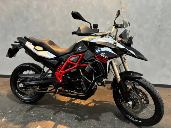 BMW F 800 GS BRANCO 2016