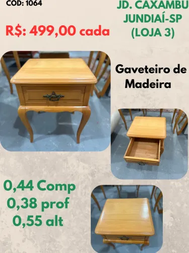 Gaveteiros de madeira - 2