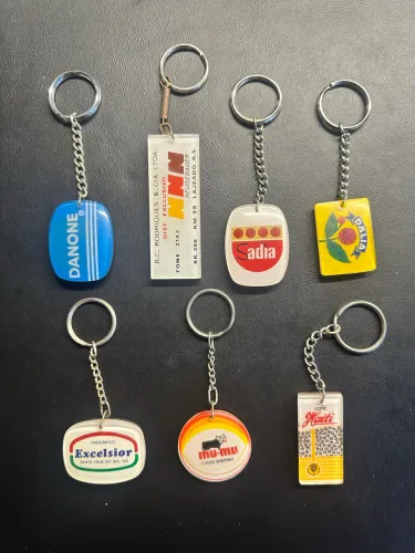 Chaveiros antigos - marcas famosas de alimentos 