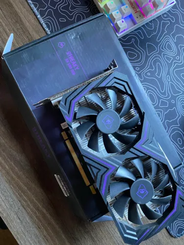 Placa de vídeo AMD Radeon RX 580 Streaky. V1, 8GB GDDR5, 256-bit? Mancer 2048 Dual Fan