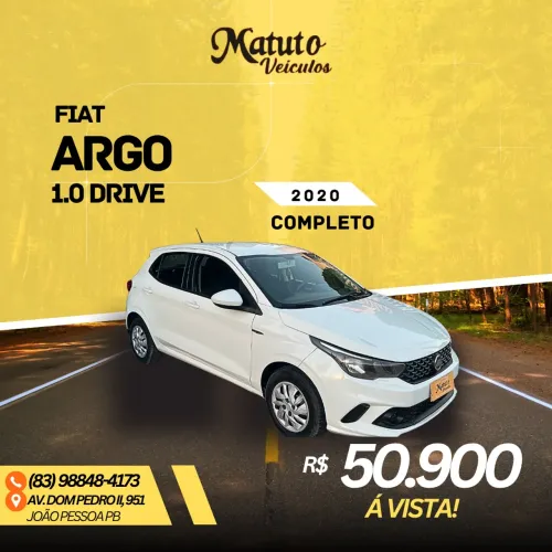 Fiat Argo Drive 1.0 6V Flex 2020