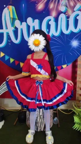 Roupas de quadrilha 5 e 6 anos 