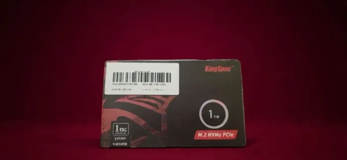 SSD NVME KINGSPEC 1TB R$800,00