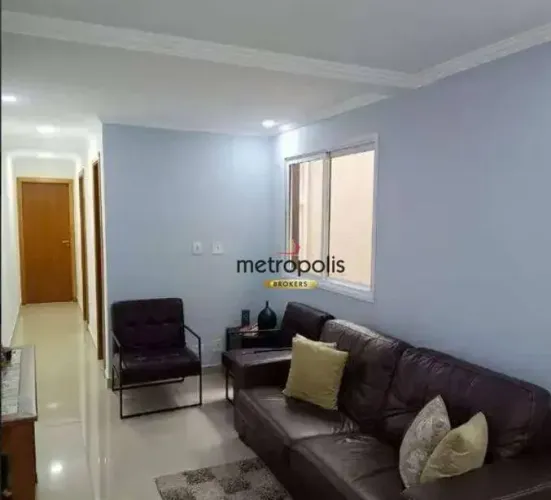 Apartamento com 2 dormitórios à venda, 62 m² por R$ 365.000,00 - Vila Falchi - Mauá/SP