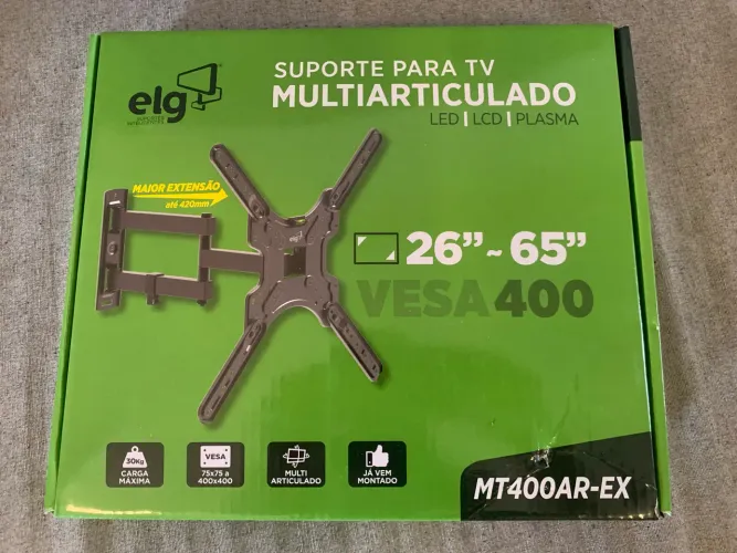 Suporte Multiarticulado de Parede para TVs de 26" a 65", Até 30 kg, VESA MT400AR-EX, ELG
