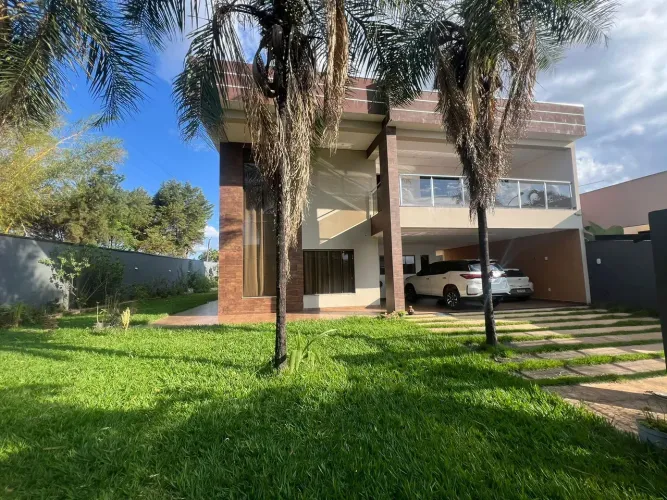 Casa de Alto Padrão no Condomínio Fênix Área Gourmet e Energia Solar | Ponte Alta Norte