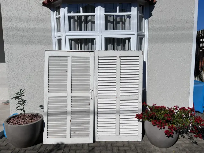 Venezianas de madeira Itaúba