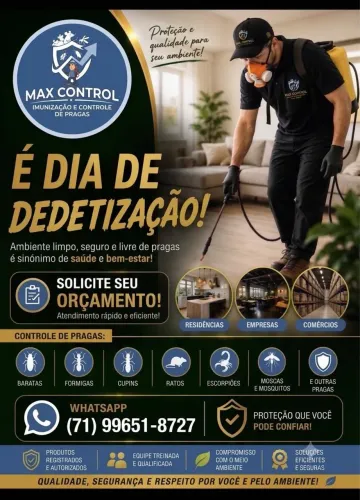 DETETIZAÇÃO MAX CONTROL