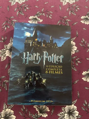 Dvd Box Harry Potter Coleção Completa Com 8 Filmes