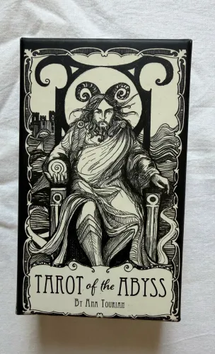 TAROT of the ABYSS tarô do abismo livreto + cartas