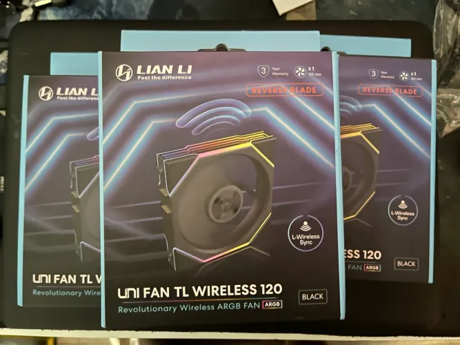 3 Fans Lian Li TL 120