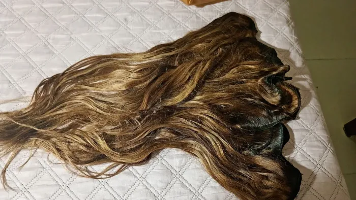 Aplique cabelo natural humano