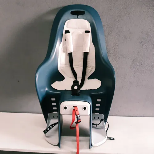 Cadeirinha para Bike Btwin Traseira até 22kg Higienizada Bagageiro 