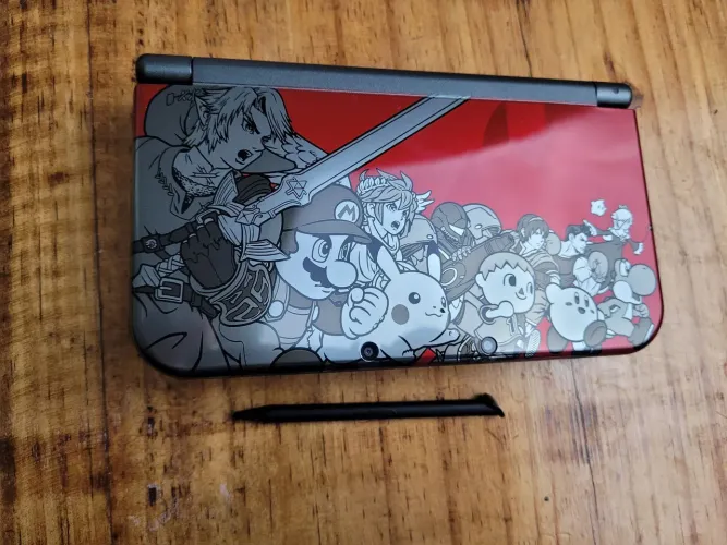 New Nintendo 3DS XL Edição Limitada Smash Tela IPS