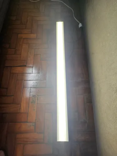 Luminária Linear LED 72W 7750lm 4000K IRC>90 Bivolt Branca - Nova