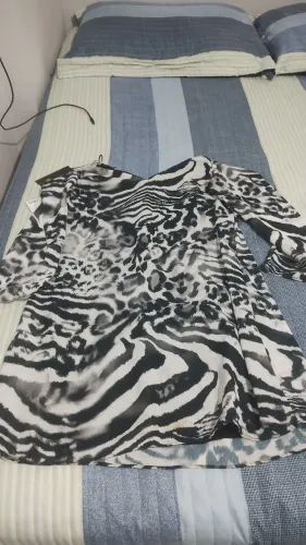 Blusa estampada social