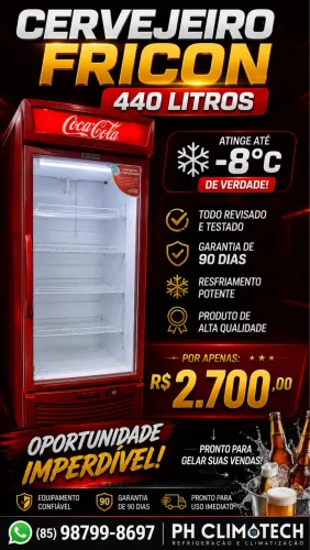 Cervejeiro Fricon 440L
