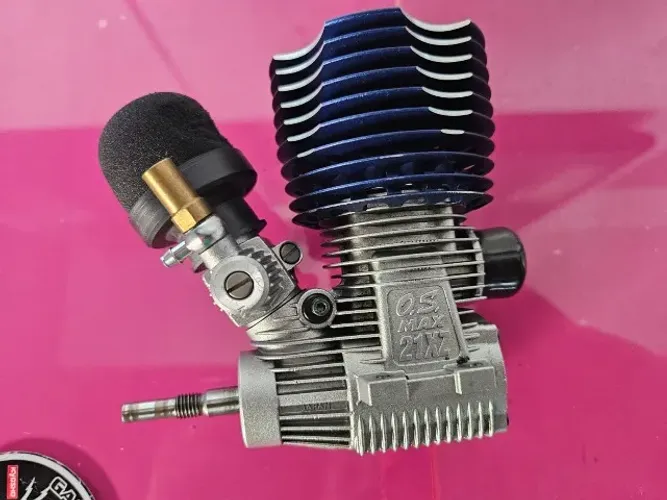 Motor para Automodelo O.S 21 MAX Ver II