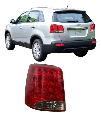 Lanterna Traseira Kia Sorento 2011 A 2014 Led Original Esquerdo/motorista Vermelho