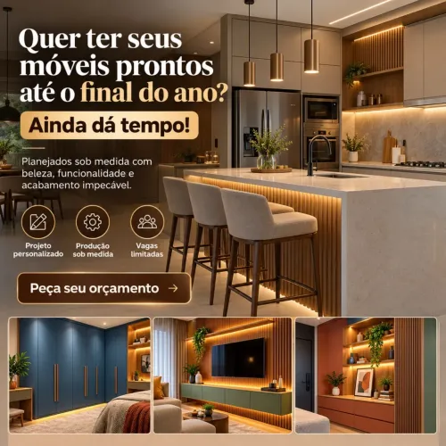 Móveis Sob Medida | Ainda para 2026!