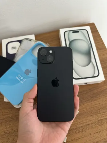 iphone 15 256GB Com caixa, nota fiscal e cabo 