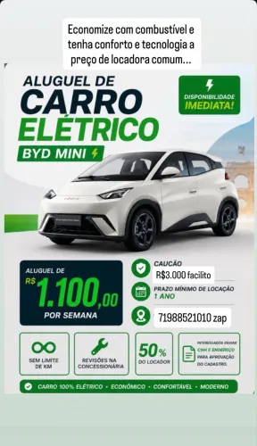 BYD Dolphin Mini (Elétrico) 2025